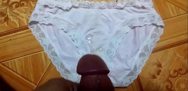  Sịp hồng hồng đáng yêu | Cum on panties compilation the best!